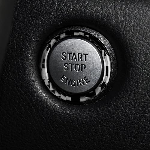 Miniatura 5 de AIRSPEED Cubierta del marco del botón de arranque del motor Supra para Toyota Supra GR A90 A91 MK5 2019-2022, color negro