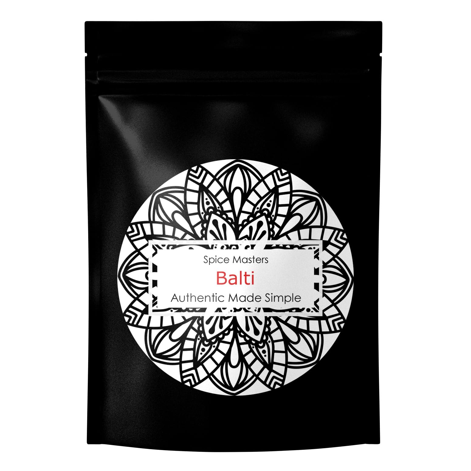 Balti Spice Mix - Authentic Balti Curry Powder & Blend | Makes 10 Family Curry’s | Easy Balti Chicken & Lamb Recipes | No Additives | by Spice Masters