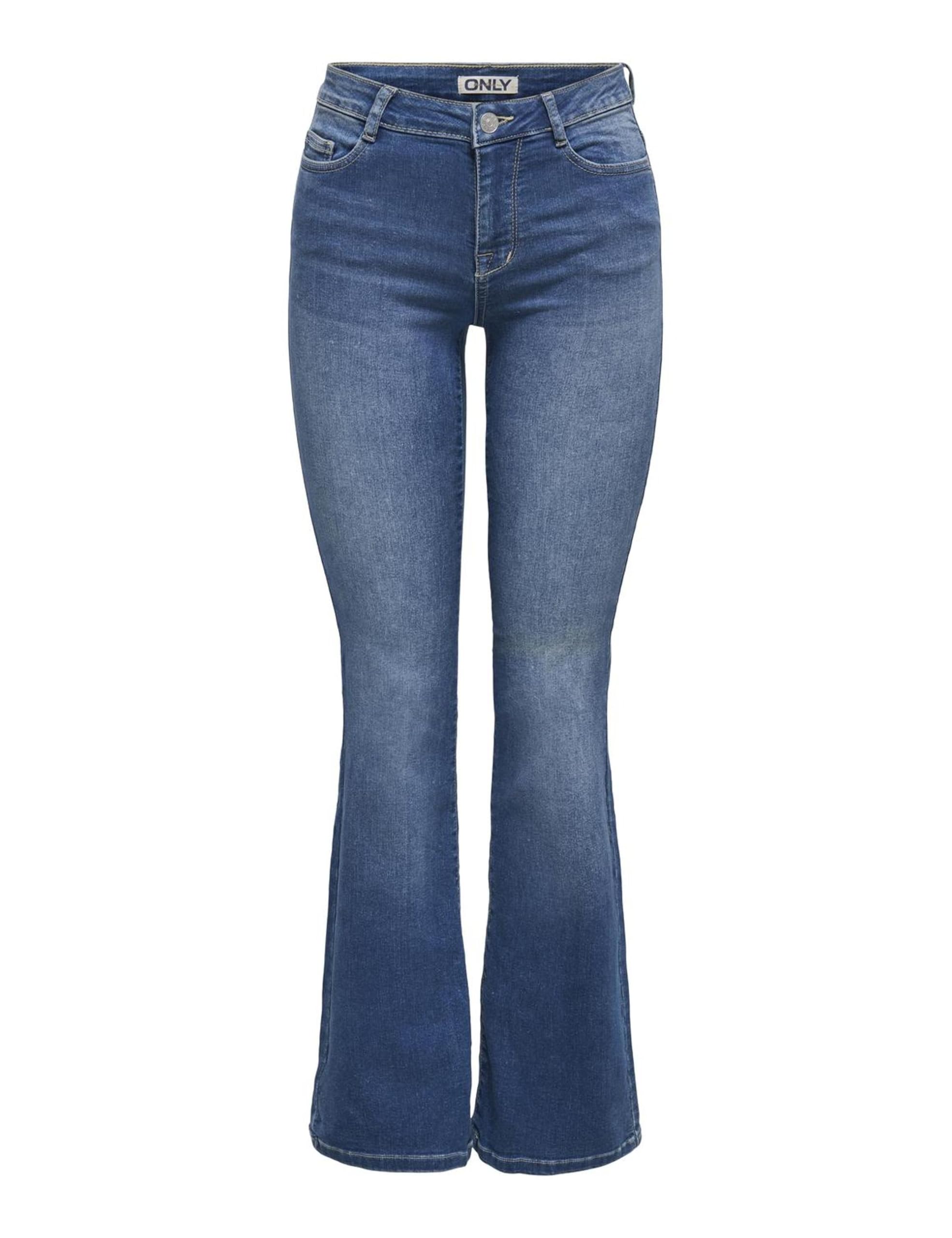 ONLY Onljaci MW Str Lank Dnm JNS Azg Jeans, Medio De Mezclilla Azul, 28W x 32L para Mujer