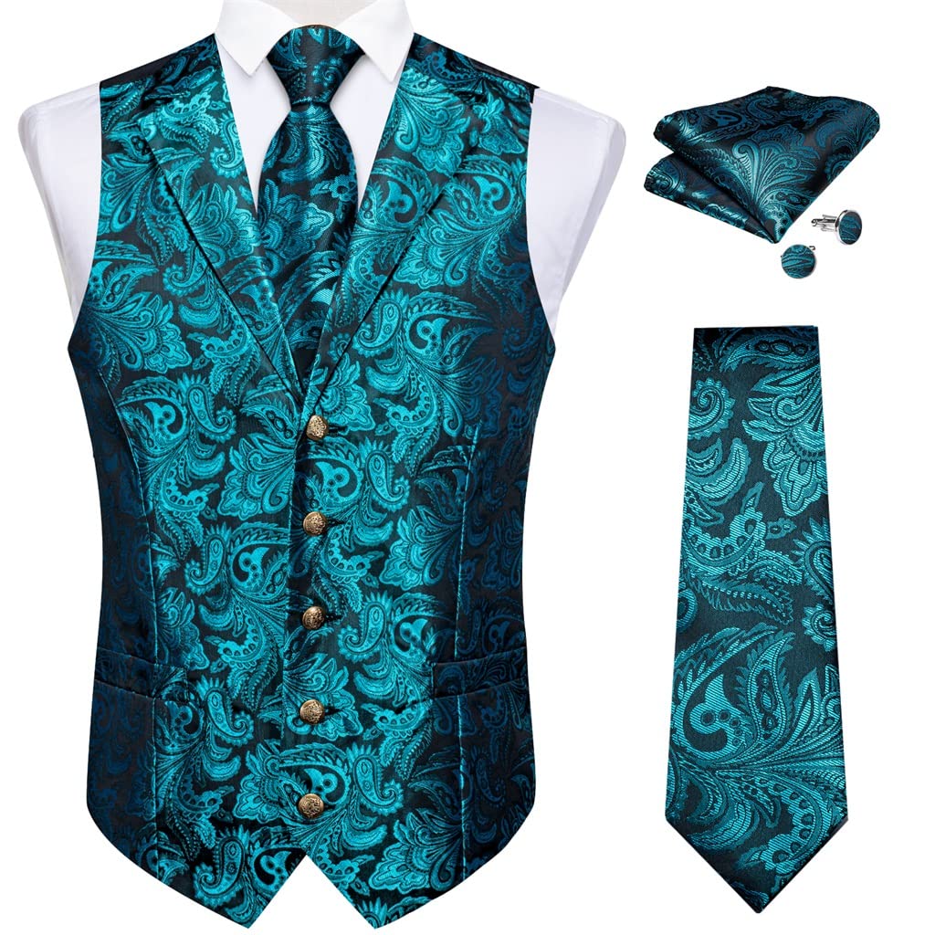 Gilet de mariage haut de gamme avec boutons de manchette XL