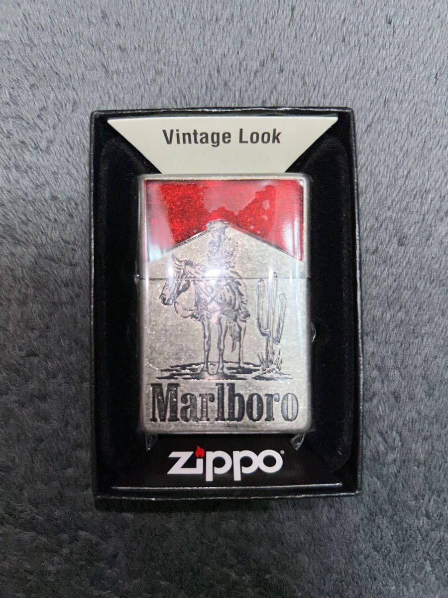 Amazon.co.jp: Marlboro マルボロ Zippo ジッポー ジッポ日本上陸50 