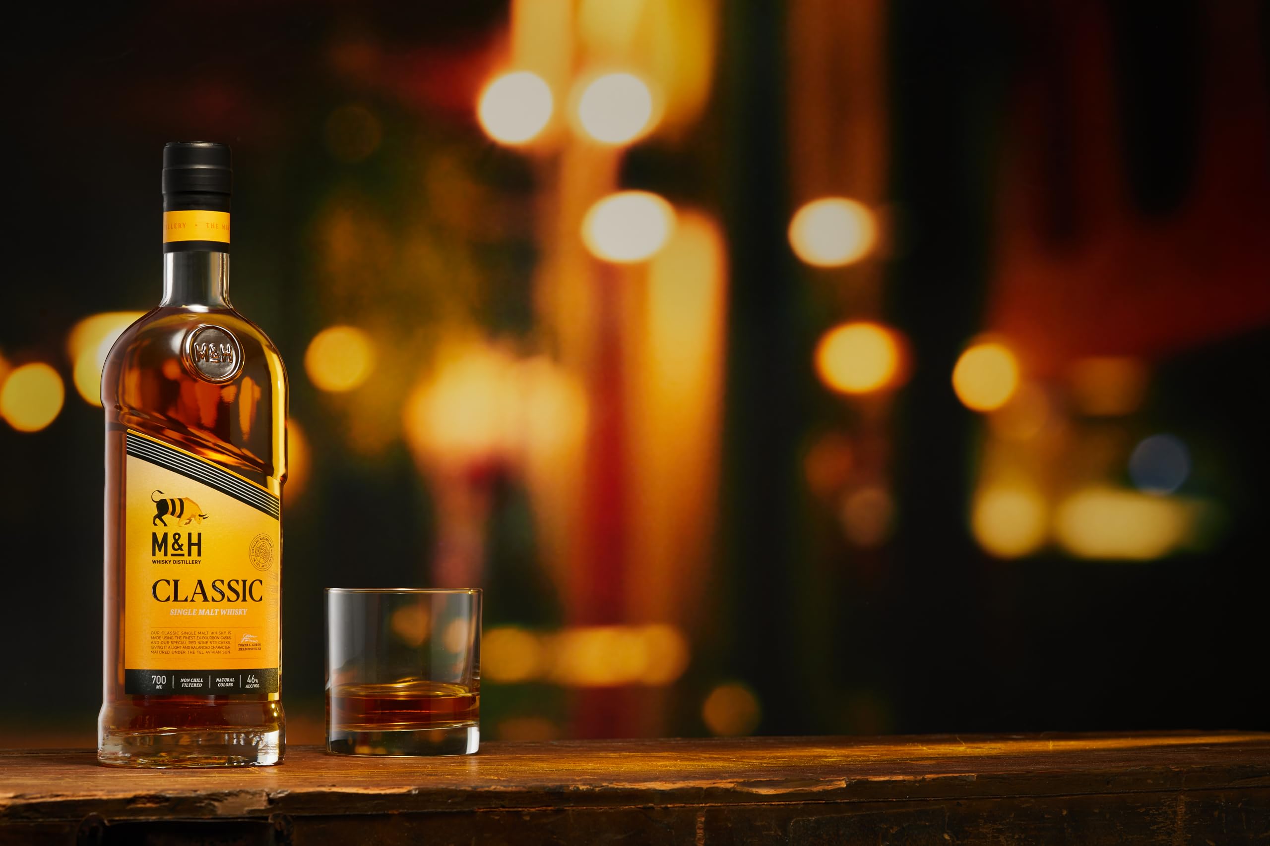 MILK & HONEY - Classic - Single Malt Whisky - 46% Alcool - Origine : Israël - Bouteille de 70 cl