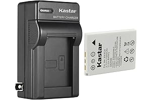 Replacement Battery and Wall Charger for Nikon Coolpix S51