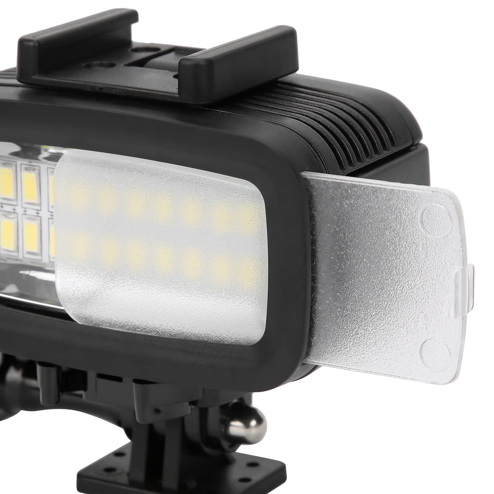 VBESTLIFE LED Tauchlicht 40m Unterwasserfotografie Fülllicht wasserdichte Tauchkamera LED Videolicht 5500K