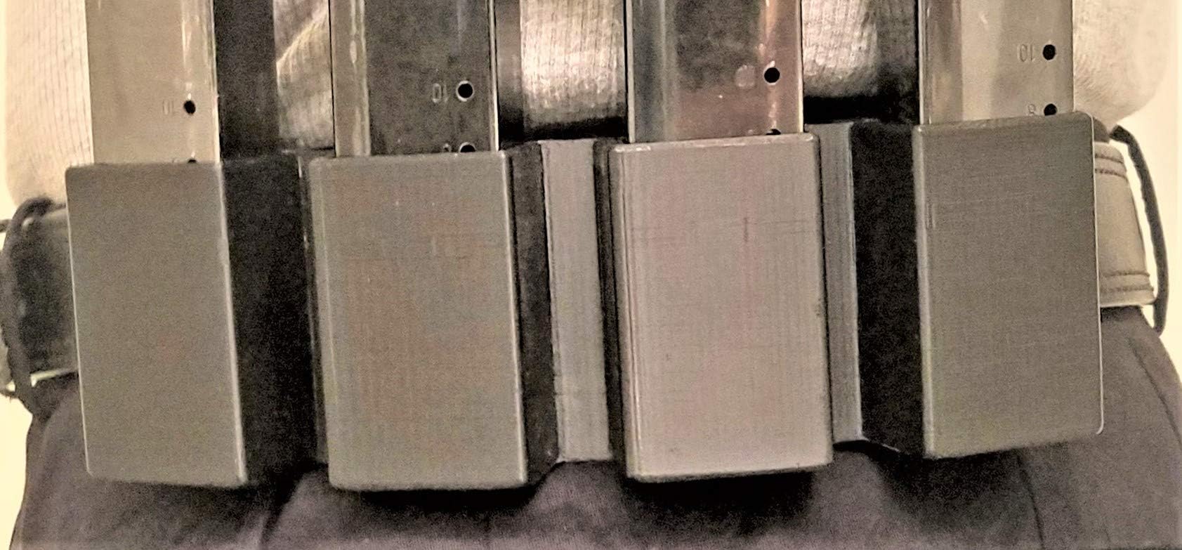 Magazine Pouch for, CZ, 75B, CZ 85B and SP-01, 9mm and .40 Cal Magazines, Quad