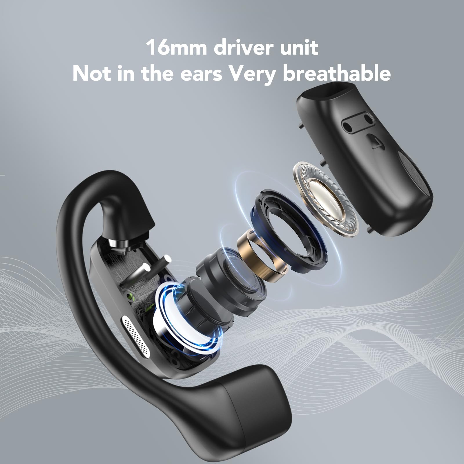 KI Übersetzer Kopfhörer, 3-in-1 Echtzeit Sprachübersetzer Kopfhörer 135 Sprachen Echtzeit-Übersetzung mit 7 Modi, Bluetooth 5.4 48H Übersetzer Ohrhörer für Lernen/Reisen/Businessmit Digitalanzeige&App