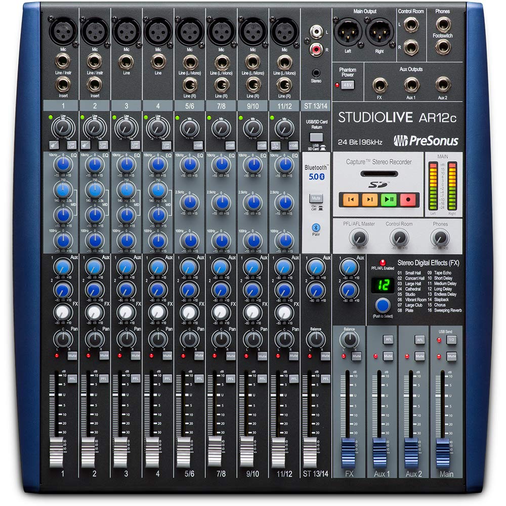 Amazon | PreSonus StudioLive AR12c USB オールインワン 