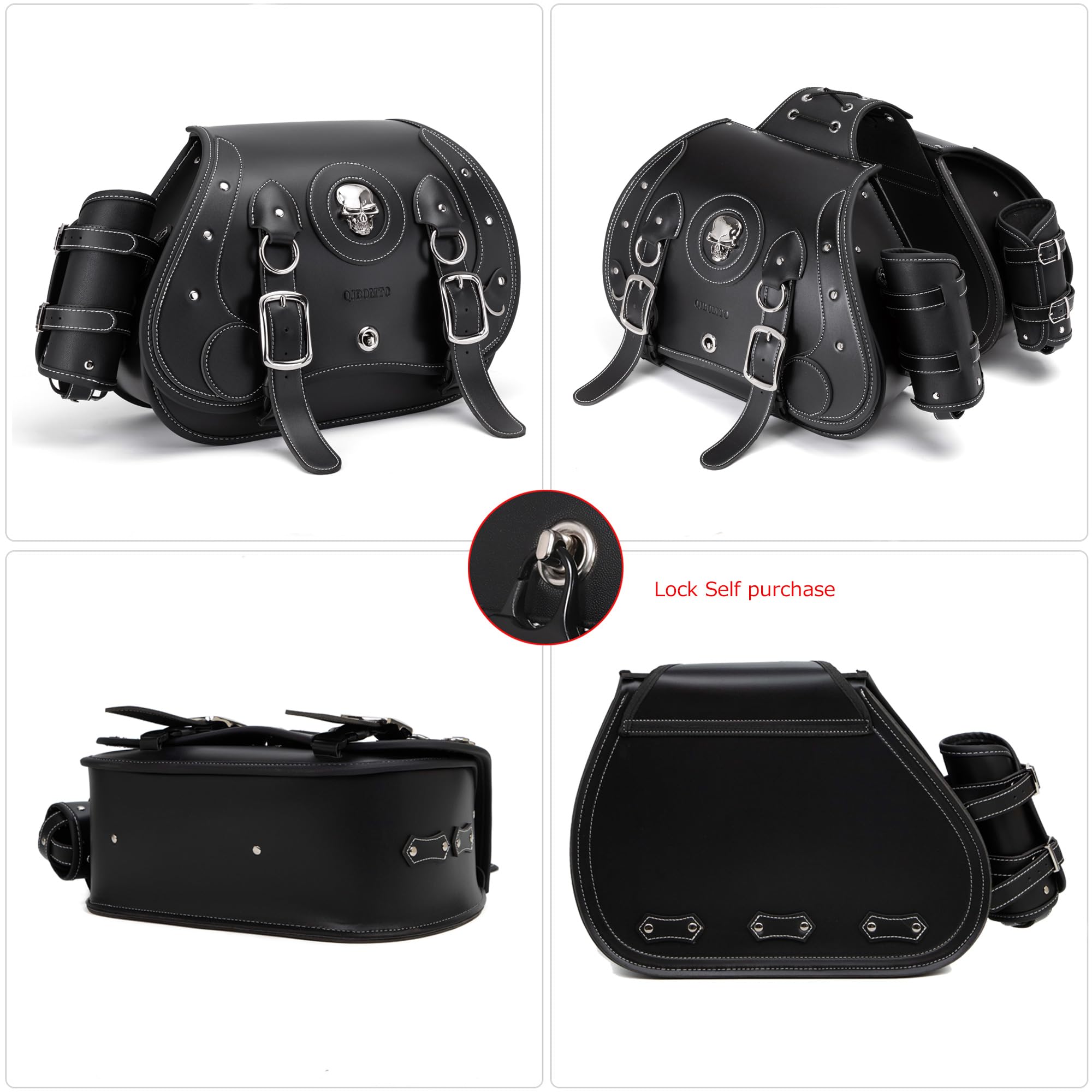 A-Pro Heavy Duty Tool Bag Fork Motorbike Cruiser Chopper Trike