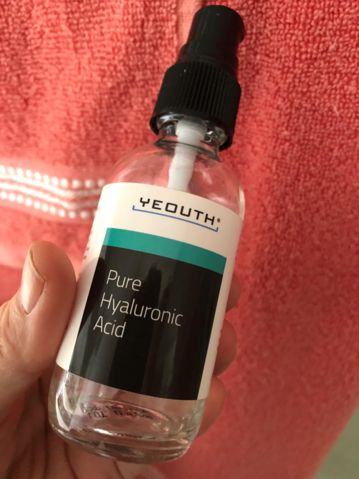 YEOUTH Pure Hyaluronic Acid Serum for Face 99% for Dry & Dull Skin, Hydrating Hyaluronic Acid Face Serum for Women & Men, Facial Care For All Skin Types 2oz