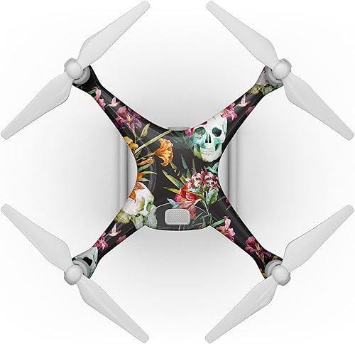 Miniatura 3 de DesignSkinz - Compatible con drone DJI Spark - Adhesivo protector de vinilo resistente a los arañazos - Bosque tropical v1