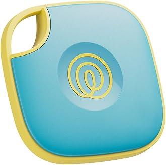 by Life360 Mate - Bluetooth Tracker, Keys Finder and Item Locator for Keys, Bags and More. Phone Finder. Both iOS and Android Compatible. 1-Pack (Aqua Lemon)