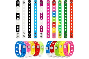 20 Pcs. Adjustable Charm Bracelet with 20 Cute Shoe Charms for Kids