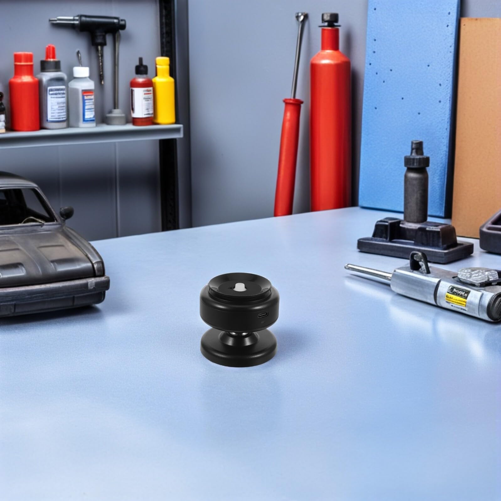 ibasenice Supporto Auto Magnetico per Smartphone con Ventosa Rotazione Multi-angolo Adatto Cruscotto e Parabrezza Accessorio Auto