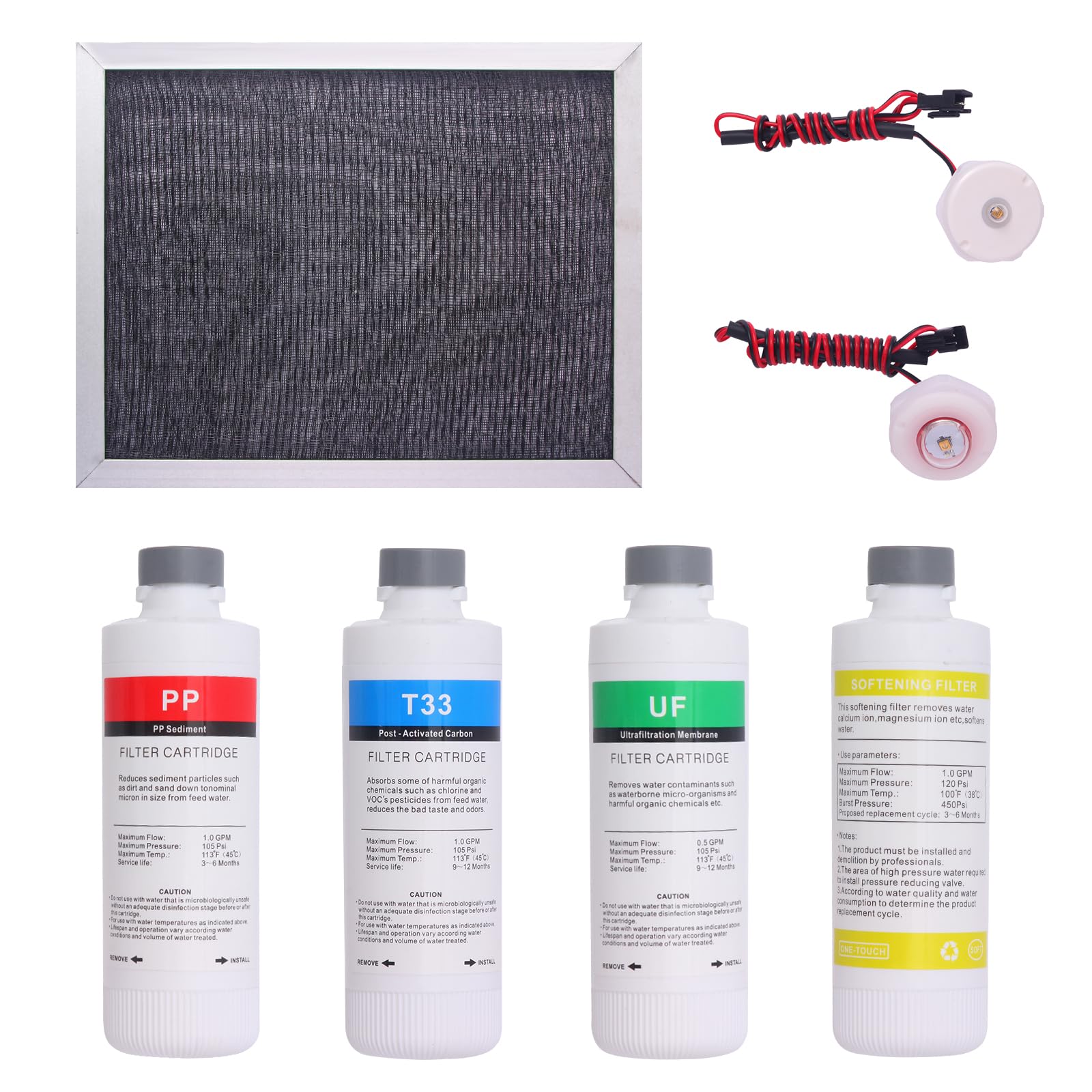 20L Lekocyco Atmospheric Water Generator Filters,The Package Includes Filter Bottles and One Filter...