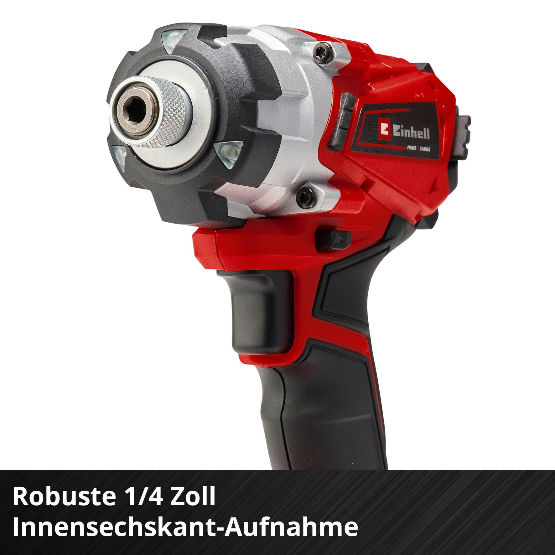 Einhell Akku-Schlagschrauber TE-CI 18/1 Li-Solo Power X-Change (Li-Ion, 18V, 0-2300 min-1, max. Drehmoment hart 140 Nm, Drehzahlregelelektronik, ohne Akku und Ladegerät)