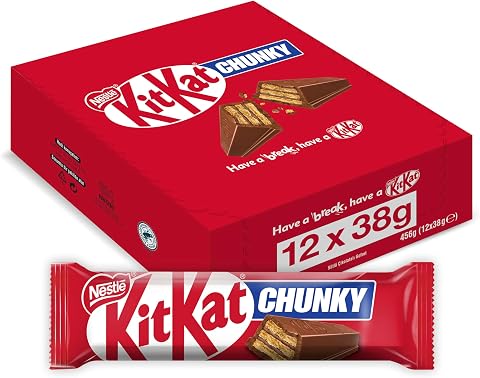Nestlé KitKat Chunky Bol Sütlü Çikolatalı Gofret 12 x 38 gr
