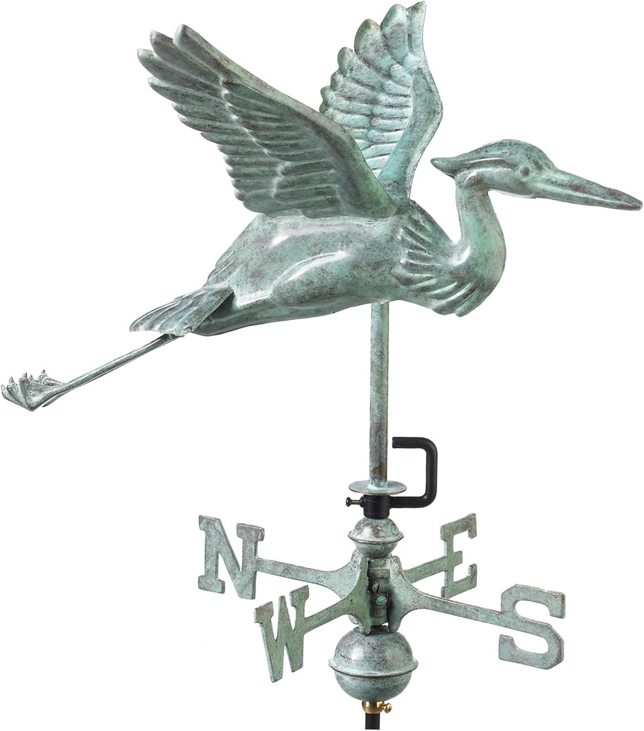 Good Directions Blue Heron Garden Weathervane