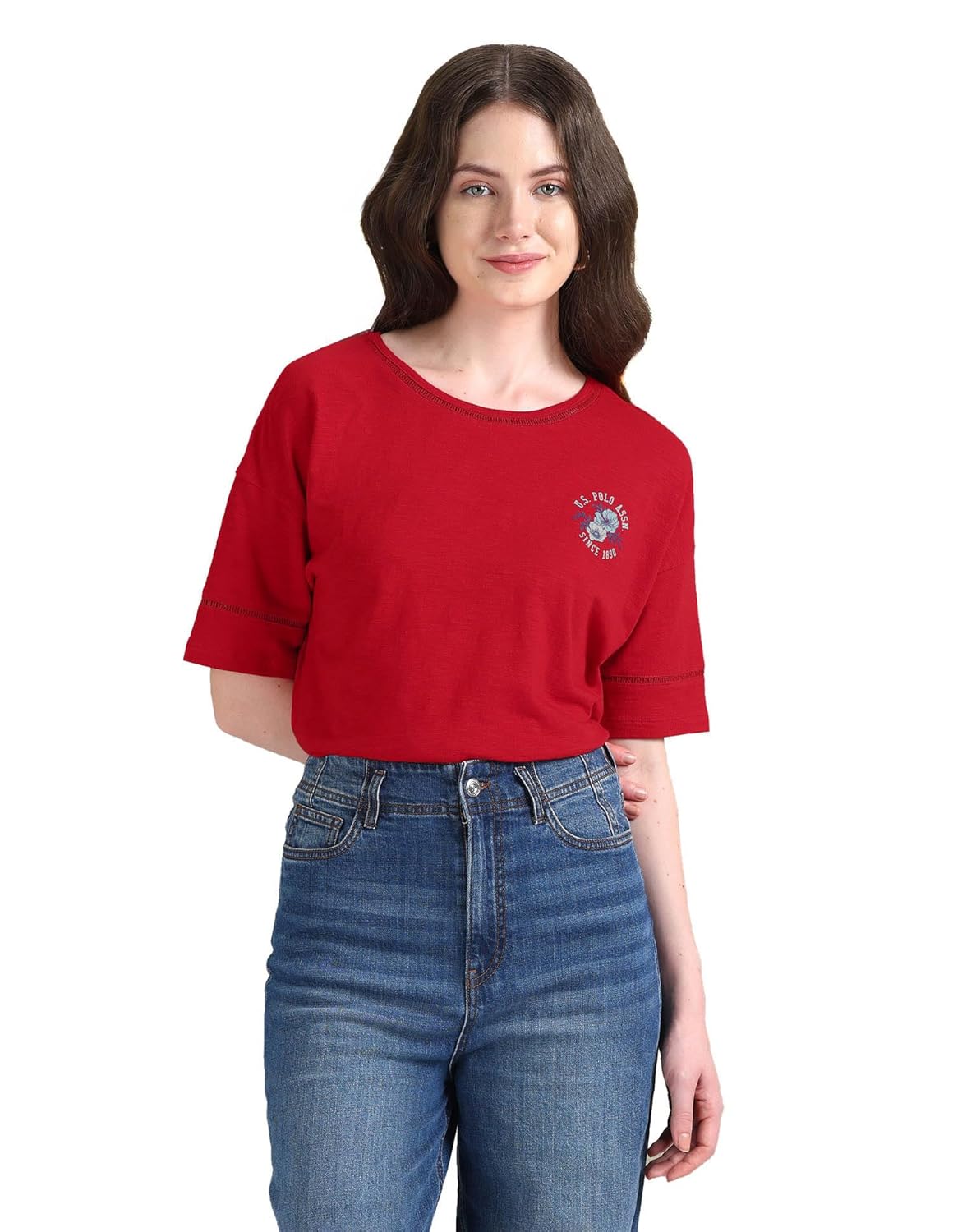 U.S. POLO ASSN. Women’s Regular Fit T-Shirt – Stylish and Comfortable Shirt for Women | Buy Online Now!