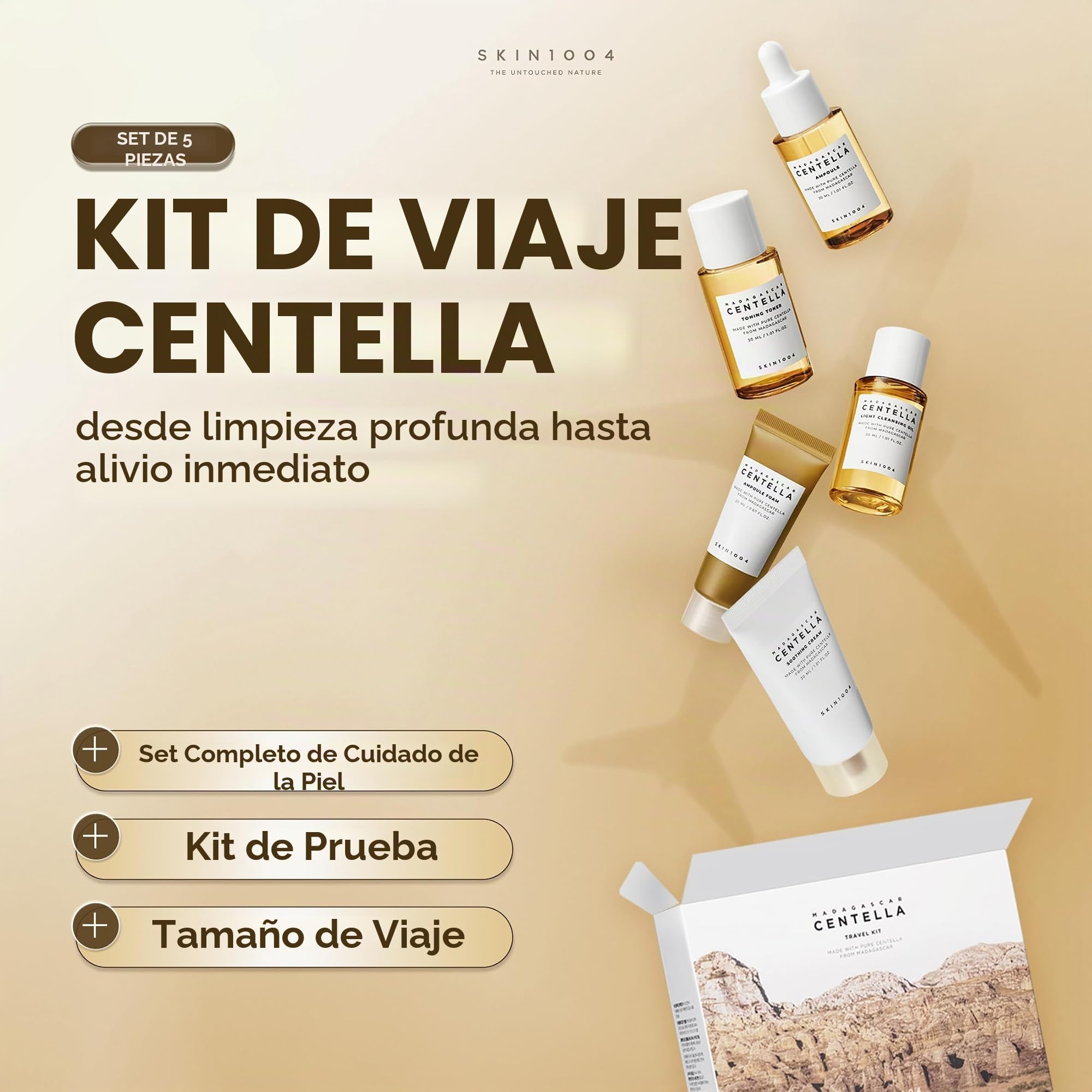 SKIN1004 Madagascar Centella - Juego de viaje