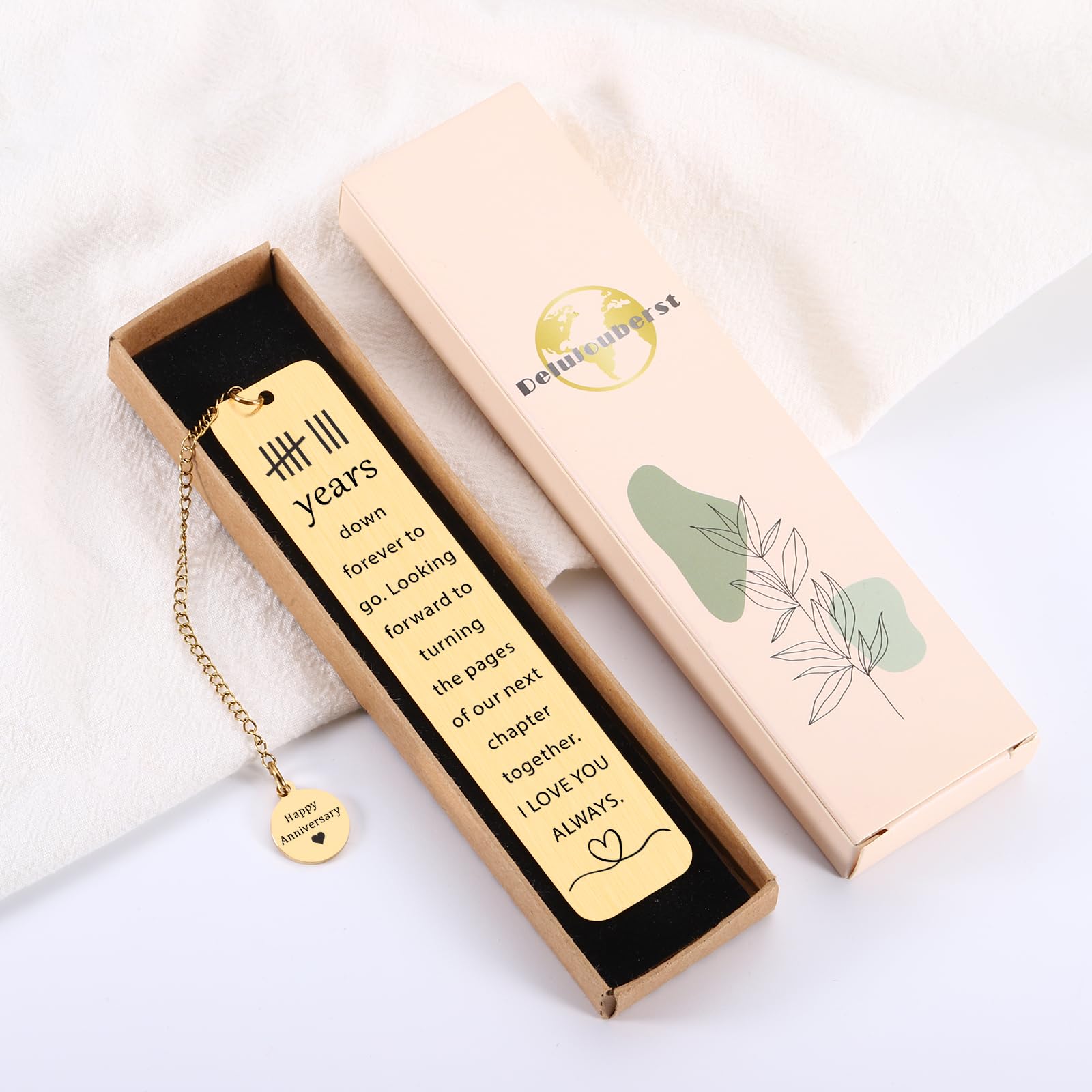 Bronze for 8th Wedding Anniversary - Bookmarks, GIFS for Her & Him Valentine Bookmarks for Couple Husband Wife Parents