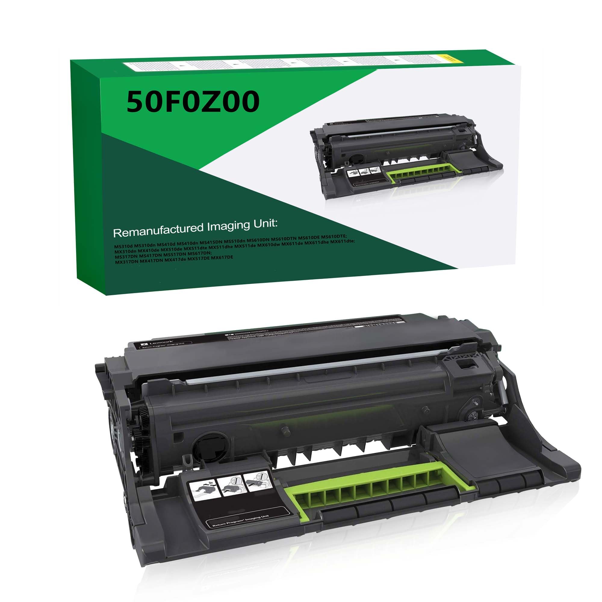 50F0Z00 Imaging Unit-Compatible for Lexmark 50F0Z00 500Z for Lexmark MS310d, MS310dn, MS410dn,MX310dn, MS415dn, MX417de, MX410de, MS510dn Printer