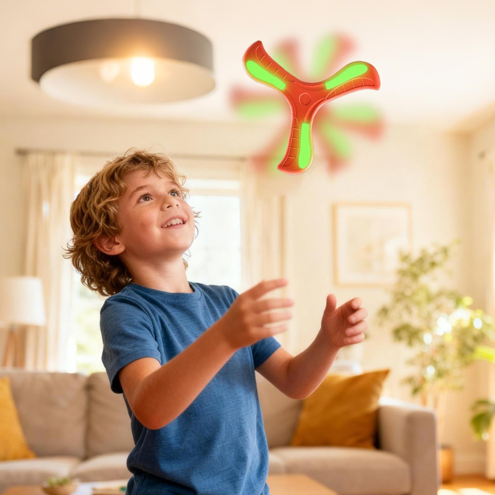 Disco ,Juego Interactivo De Lanzamiento Spinner - Disco Volante Luminoso | Para Niños, Niñas, Niños Adultos Perros, De Cumpleaños, Actividades Playa Al Aire Libre Clase Patio