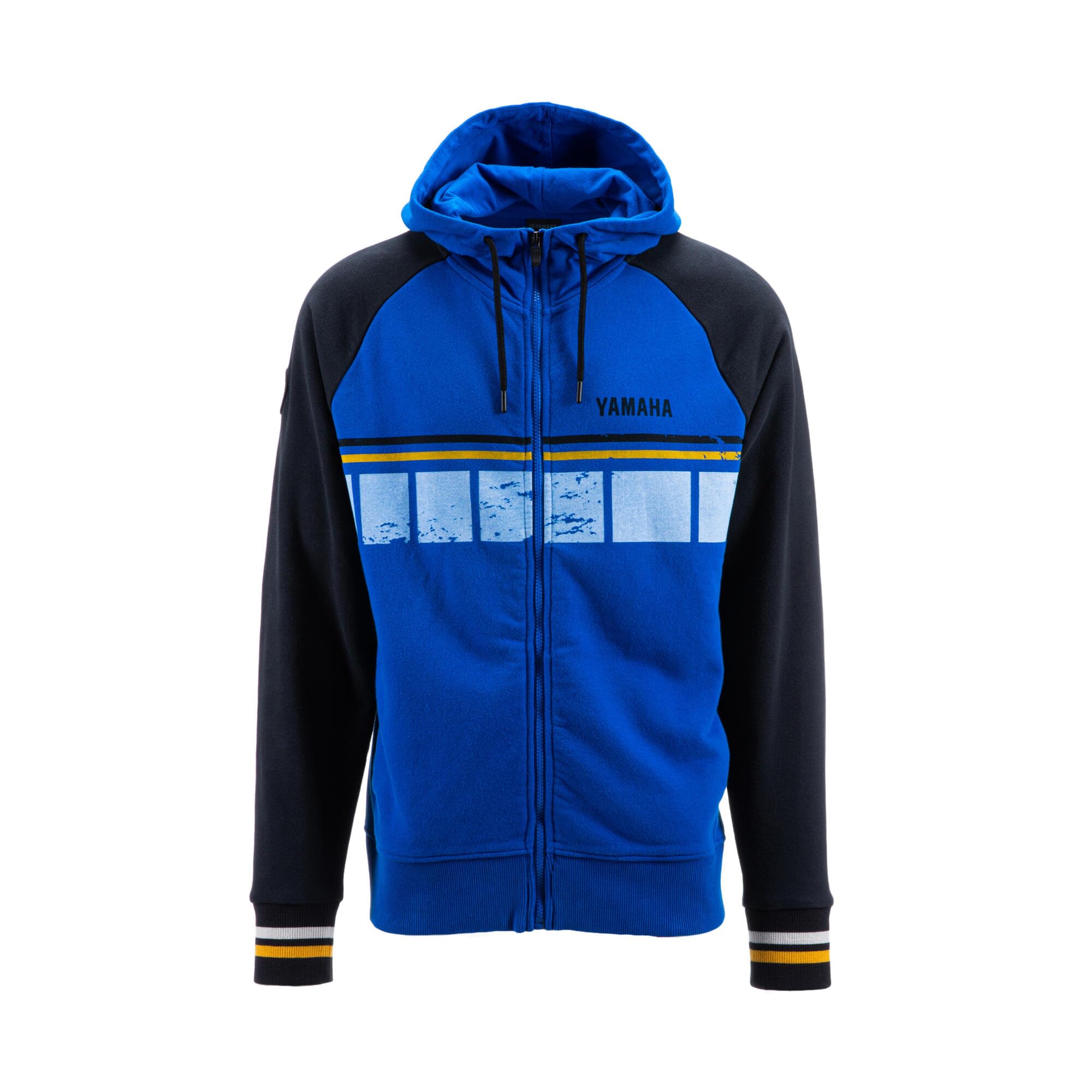 Yamaha Men's Blue Reeves Hoodie (Uk, Alpha, Xl, Regular, Regular)