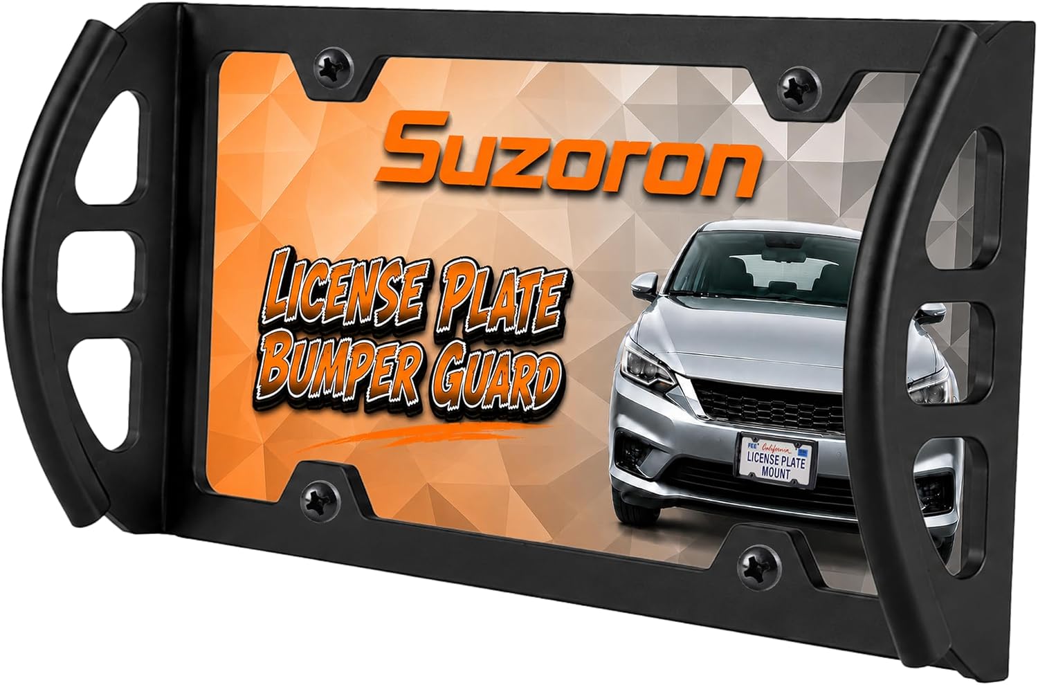 NEW Parking Bumper Guard, Bumper Protection License Plate Mount