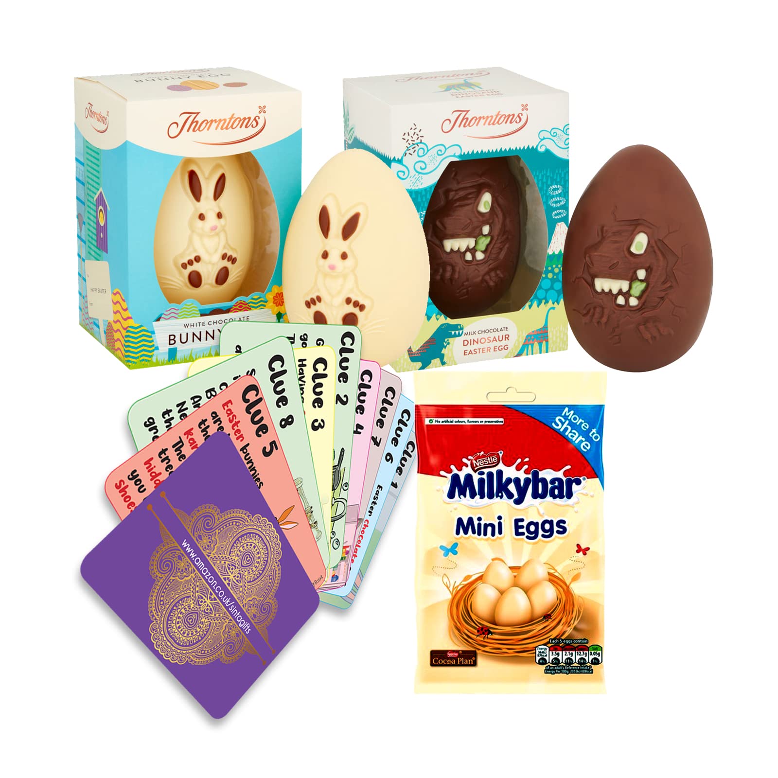 Buy Chocolate Easter Eggs Bundled with Sinta Gifts Easter Hunt Clue