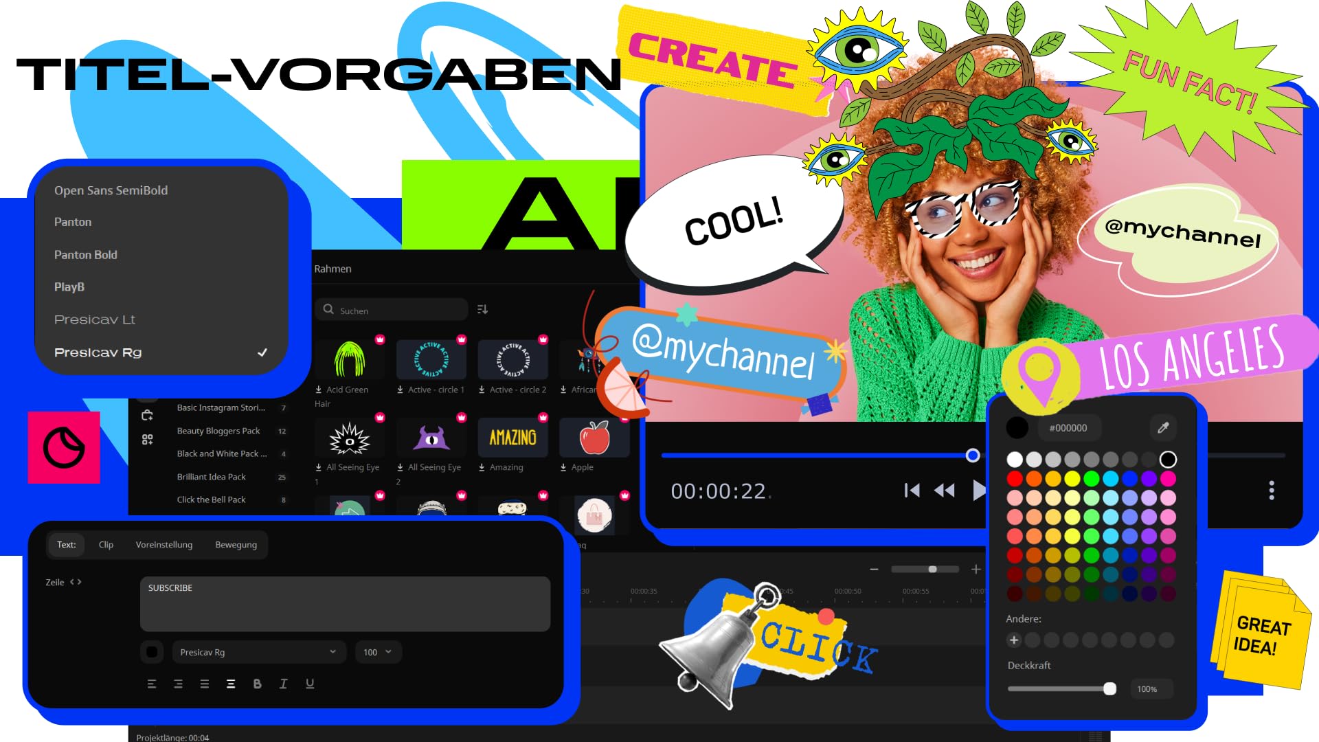 Movavi Video Editor - 1-Jahres-Lizenz | Persönlich | 1 Gerät | PC | PC Aktivierungscode per Email