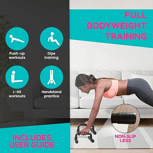 Miniatura 5 de Equipo de calistenia  Equipo de ejercicio, equipo de entrenamiento, gimnasio en casa  Bandas de resistencia, cuerda para saltar, rueda de rodillo