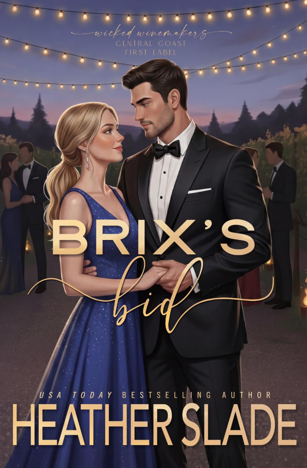 Brix's Bid: Artist Rendition (Wicked Winemakers Central Coast First Label Artist Renditions)