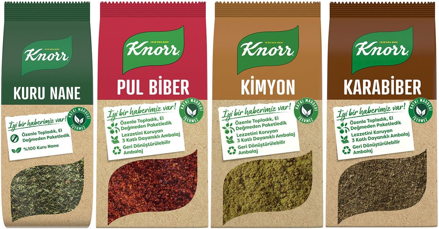 Knorr 4lü Baharat Paketi
