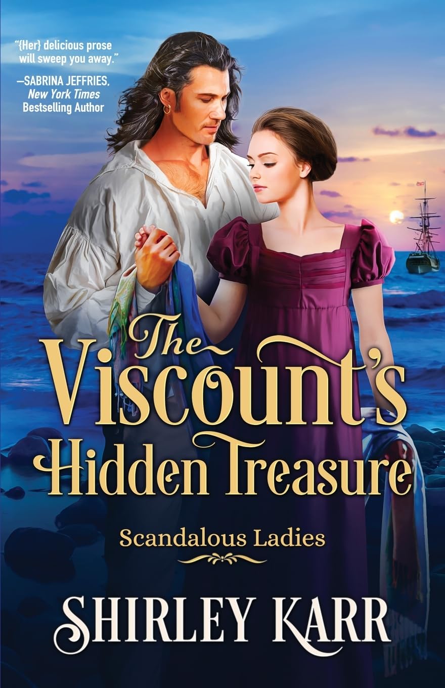 The Viscount's Hidden Treasure: 4 (Scandalous Ladies)