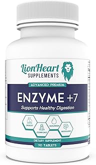 DIGESTIVE ENZYMES SUPPLEMENT - Includes Purified Ox Bile Salts - Tablets for No Gallbladder Sufferers - Enzyme for Digestion & Gas Relief - Helps Bloating, Acid Reflux, Constipation & Repair Leaky Gut