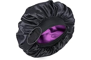 Double-Layer Designer Bonnet: Ultimate Hair Protection for Chic Sleep