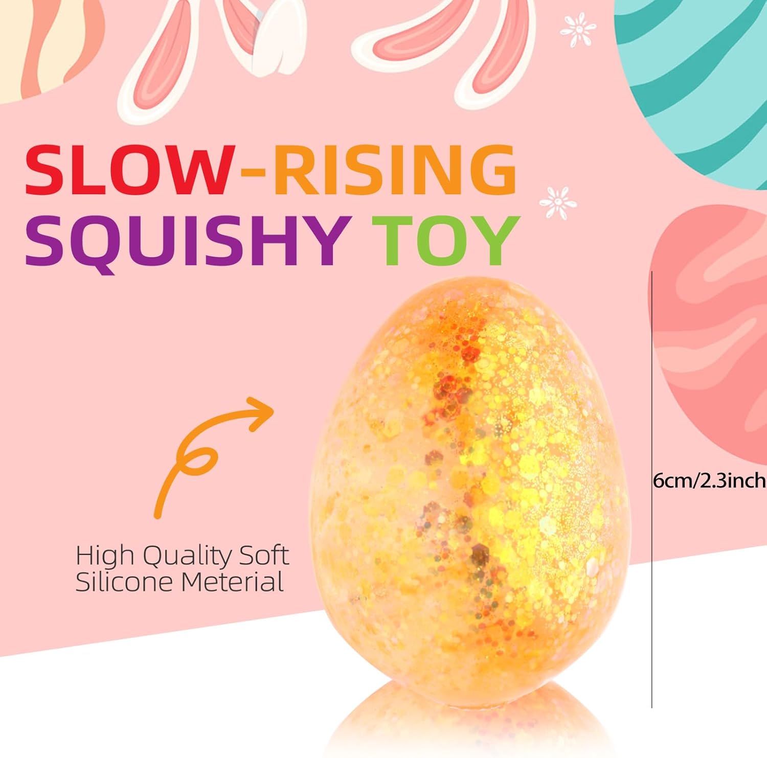 Easter Egg Stress Ball Set