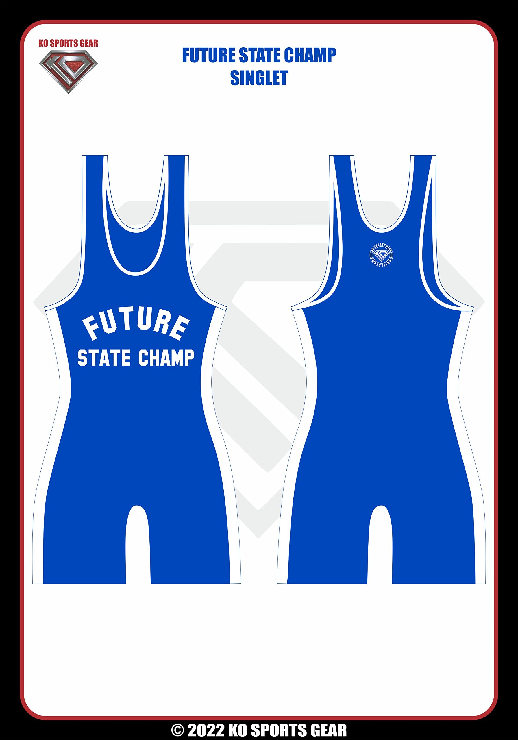 KO Sports Gear - Baby-Wrestling-Unterhemd