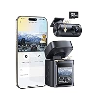 Baseus VD1 Pro Dash Cam Auto Fronte Retro 4K+1080P, Dashcam Solare con Modalità Park