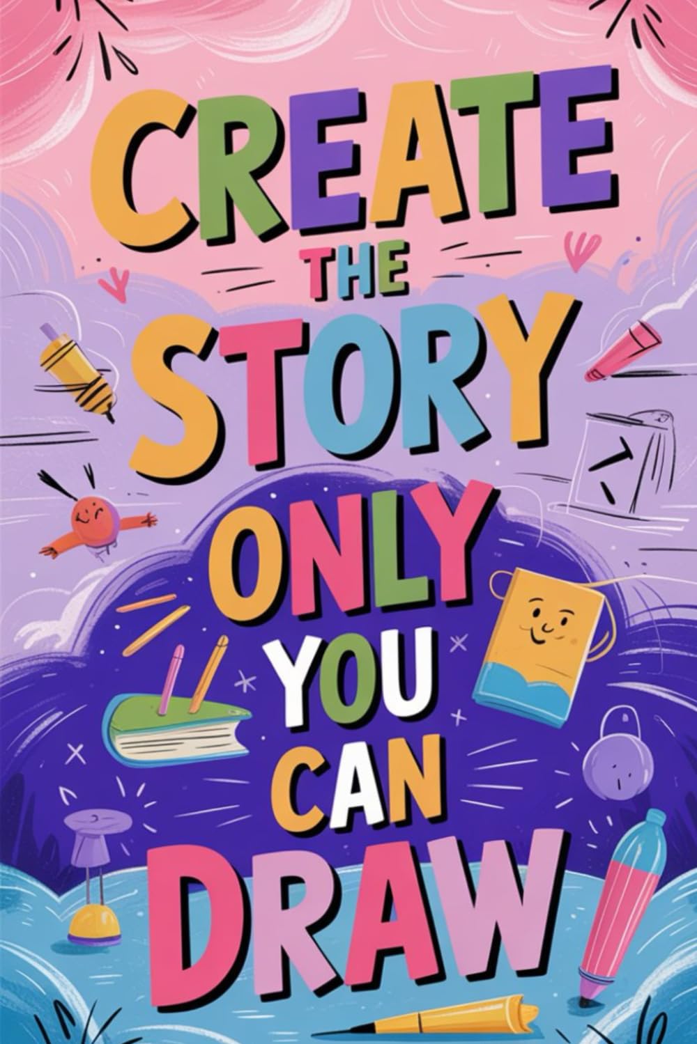 Create the Story Only You Can Draw: An Interactive Draw-Your-Own Storybook to Spark Imagination, Creativity, and Visual Storytelling