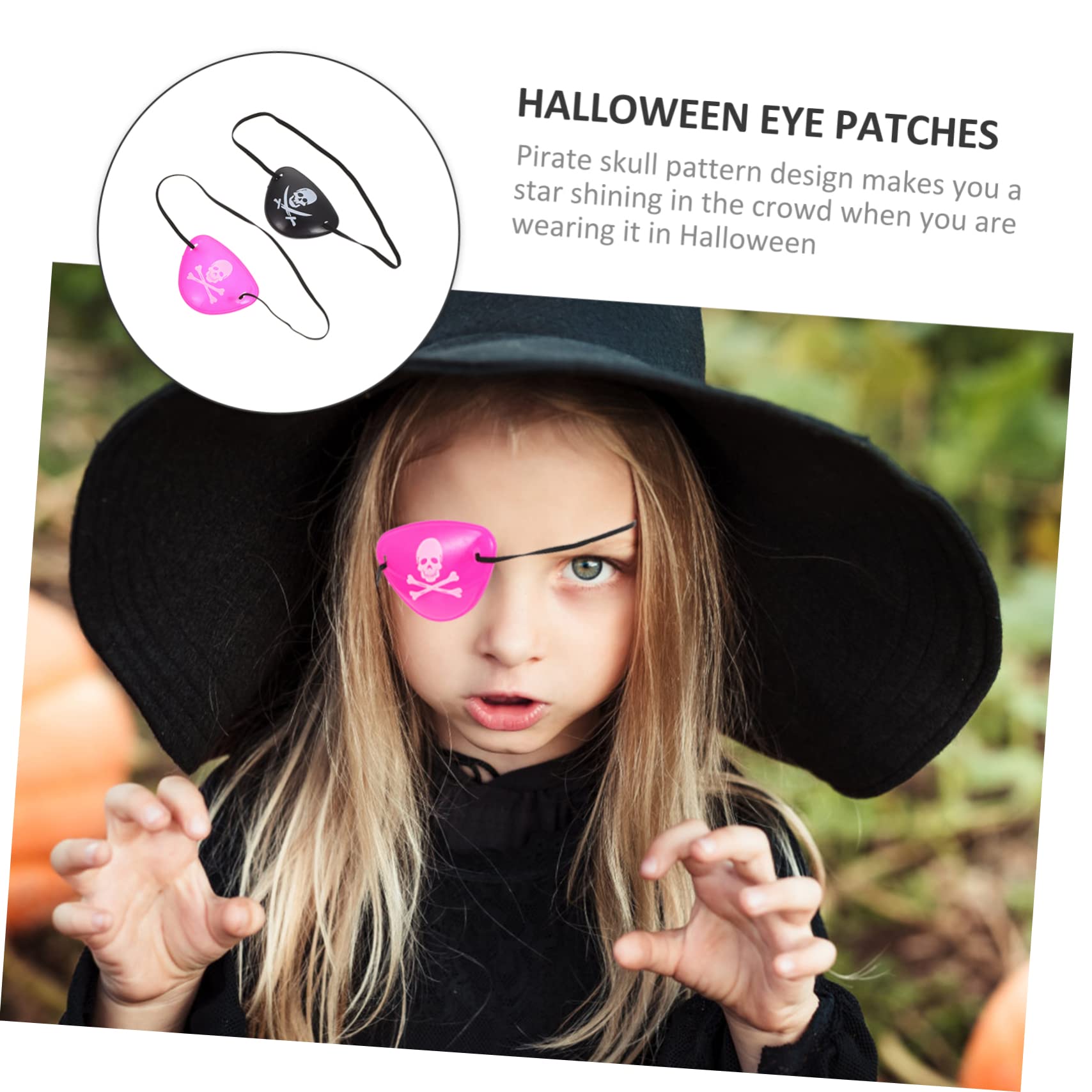 60stücke Piraten Augenklappen Einäugige Kunststoff Augenbinde Skull Eye Patches Für Halloween Karneval Und Cosplay Vielseitiges Kostümzubehör Für Erwachsene