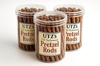 Old Fashioned Pretzel Rods, 25 oz Barrel, Pack of 3