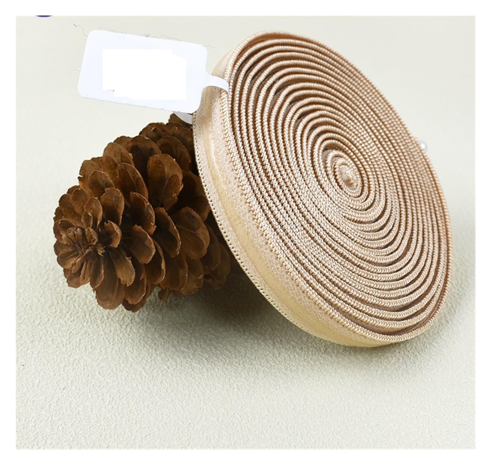 10-50M 10mm silikonowa gumka do biustonosza antypoślizgowa rozciągliwa wstążka bielizna suknia ślubna opaski gumowe DIY akcesoria do szycia(schwarz,50Meters)