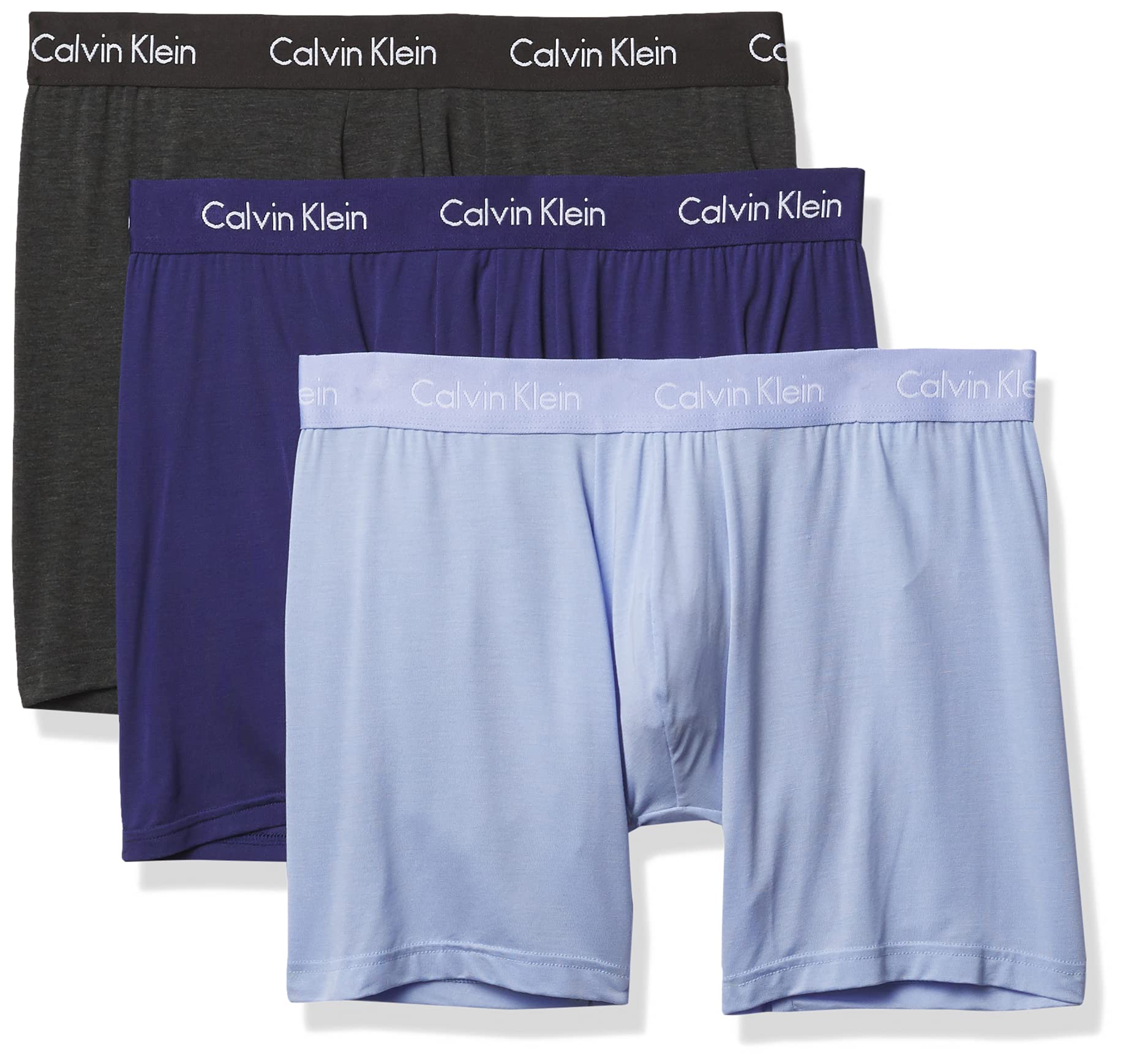 Calvin Klein Men's Cotton Modal Boxer Briefs (3 Pack)