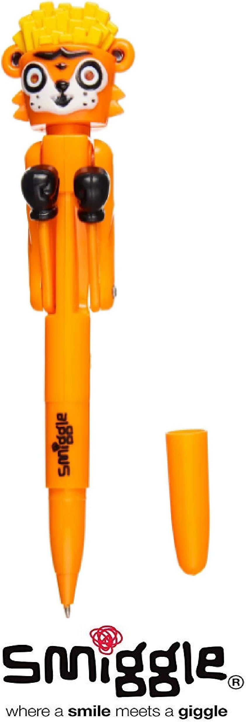 Smiggle jab jab punch punch fun character Boxing pen (Yellow)