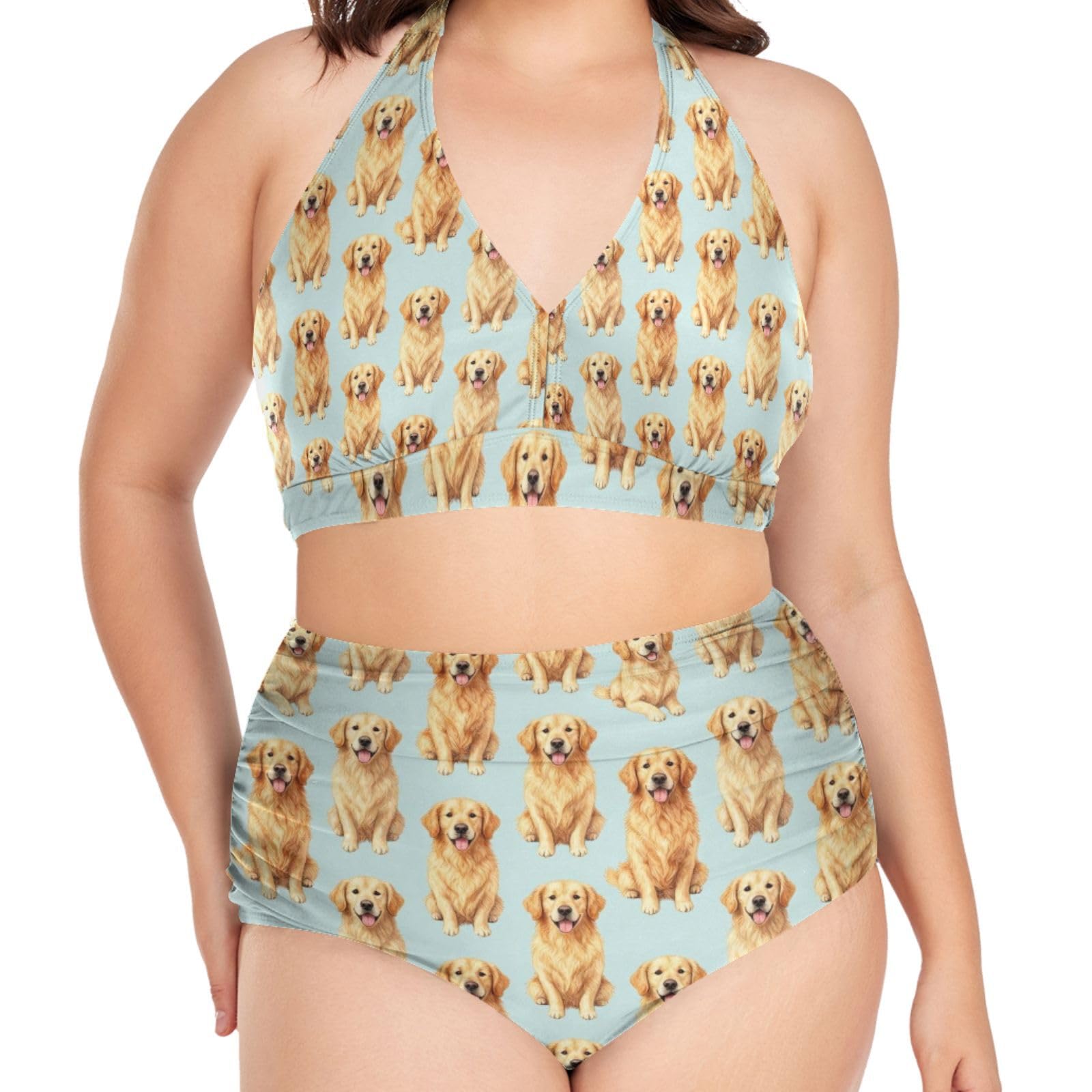 FRODOTGV Stroje kąpielowe damskie plus size L-4XL