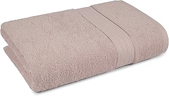 MYTRIDENT Home Essential Towels for Bath, Large Size Bathroom Towels 450 GSM, 100% Cotton Bath Towel for Men/Women, Large Bath Towel (1-Piece 75cm x 150 cm), Nature Lux, Peach