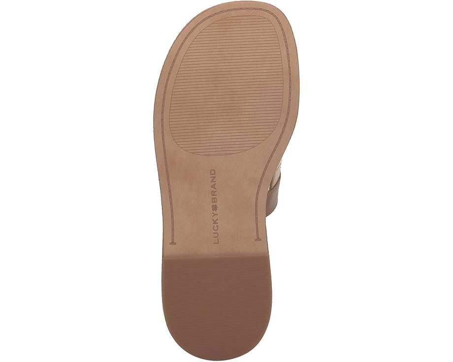 Lucky Brand Ulrich Woven Platform Sandal - Bottom View