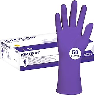 キンバリークラーク* パープル ニトリル エクストラ* パウダーフリー・イグザム・グローブ S 50枚入(長さ:30㎝ プロスペック)