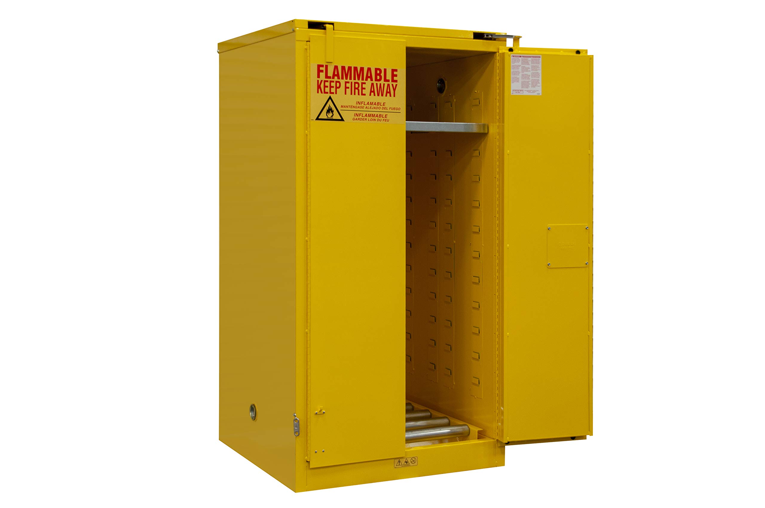 Durham 1055SDSR-50 Flammable storage, 55 gallon, self close